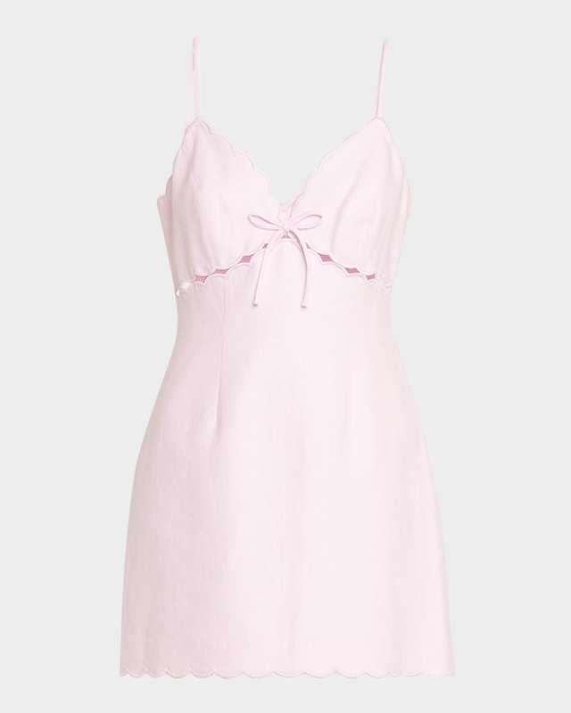 Sydow Linen Mini Dress